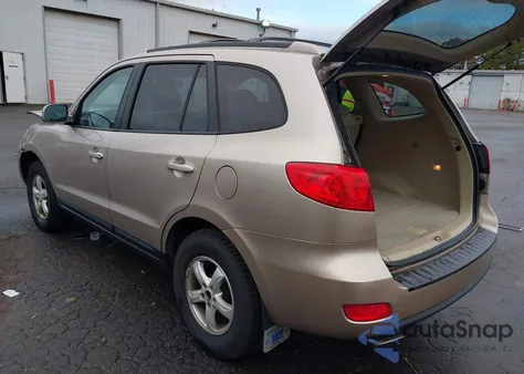 2007 Hyundai Santa Fe Gls z USA, uszkodzony, nr VIN 5NMSG13D97H092342